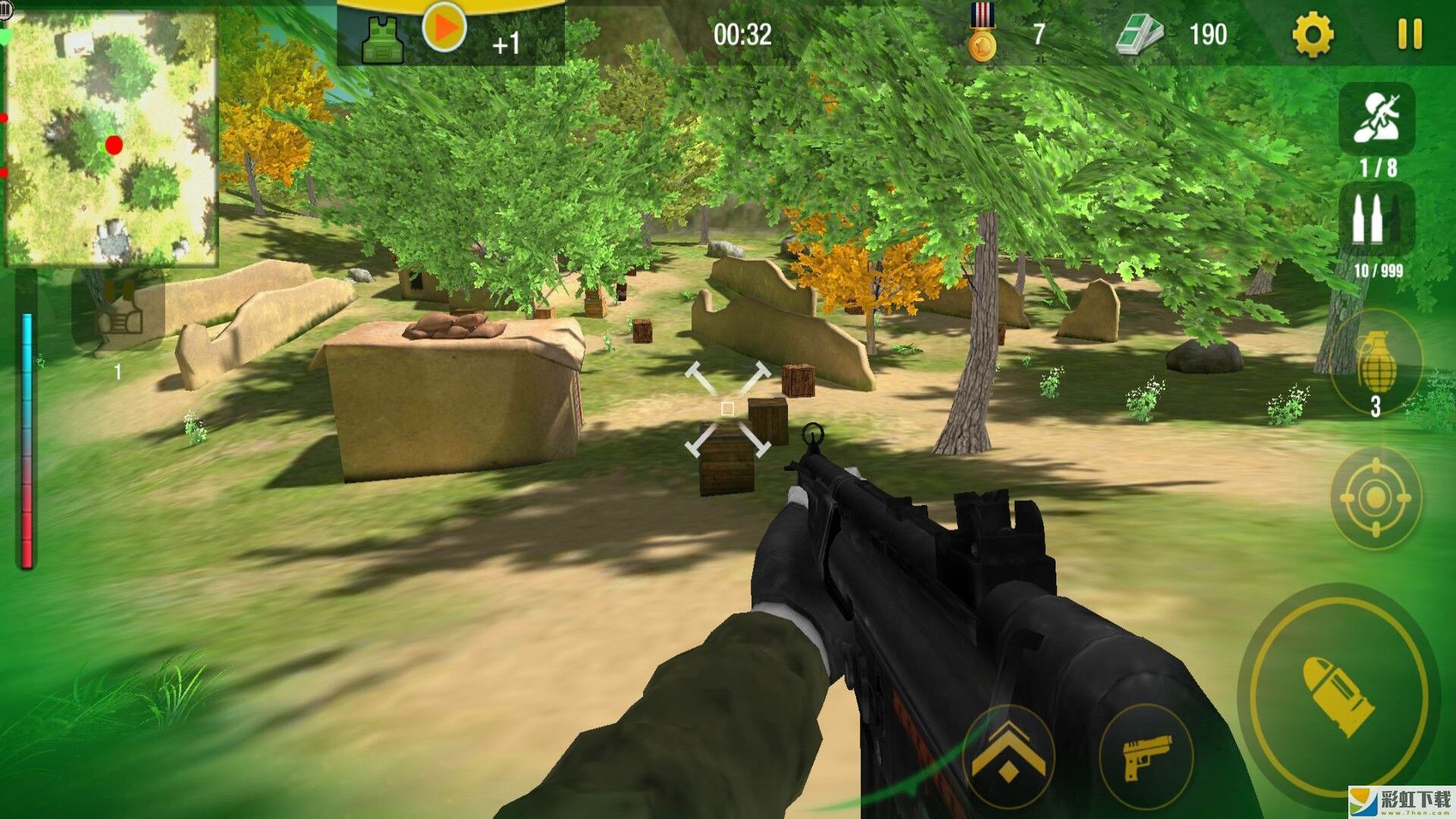 模拟和平枪战训练3D动画场景最新版v1.1下载