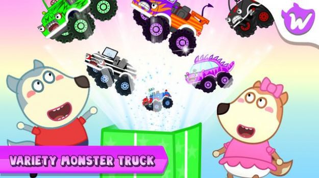 Wolfoo Monster Truck游戏安卓版图片1