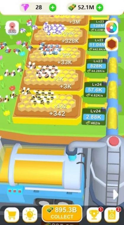 放置蜜蜂农场游戏安卓**
版图片1