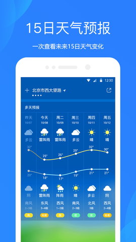 天气预报网app手机版