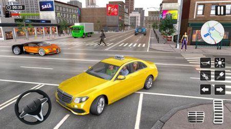 出租车司机3D城市出租车客户端
