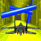 隧道飞行(Fighter Jet Plane in 3D Tunnel)