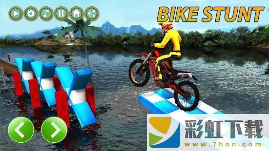 摩托特技演员(Moto Mega 3D Bike Stuntman Ramp Role Racing)
