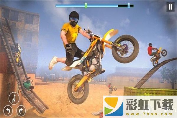 无畏特技摩托车手(Stunt Bike Racing Game Interesting Games)