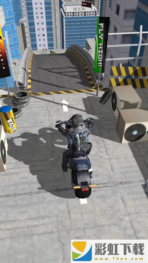 跳跃摩托车